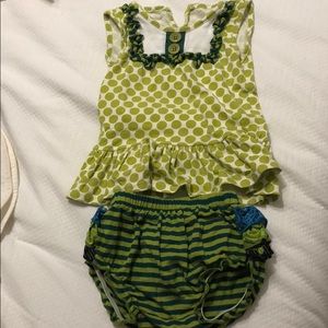 Persnickety shirt and diaper cover